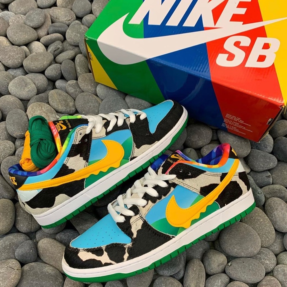 New Nike SB Ben & Jerry’s Chunky Dunky’s Size 9M - Picture 1 of 12